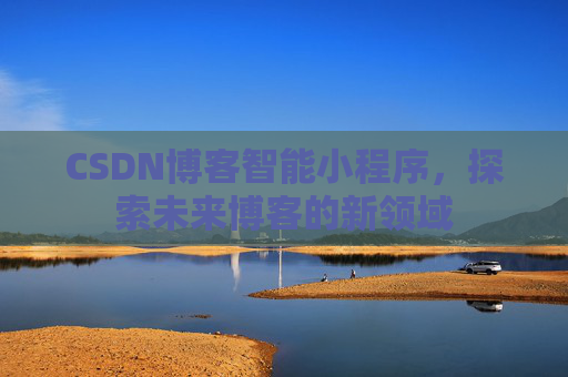 CSDN博客智能小程序，探索未来博客的新领域