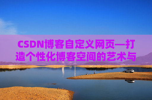 CSDN博客自定义网页—打造个性化博客空间的艺术与技巧